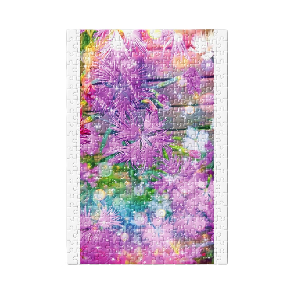 a-1158 着飾らない花の香り Undecorated floral scent でパズル作りました。 ☆応援企画商品☆
