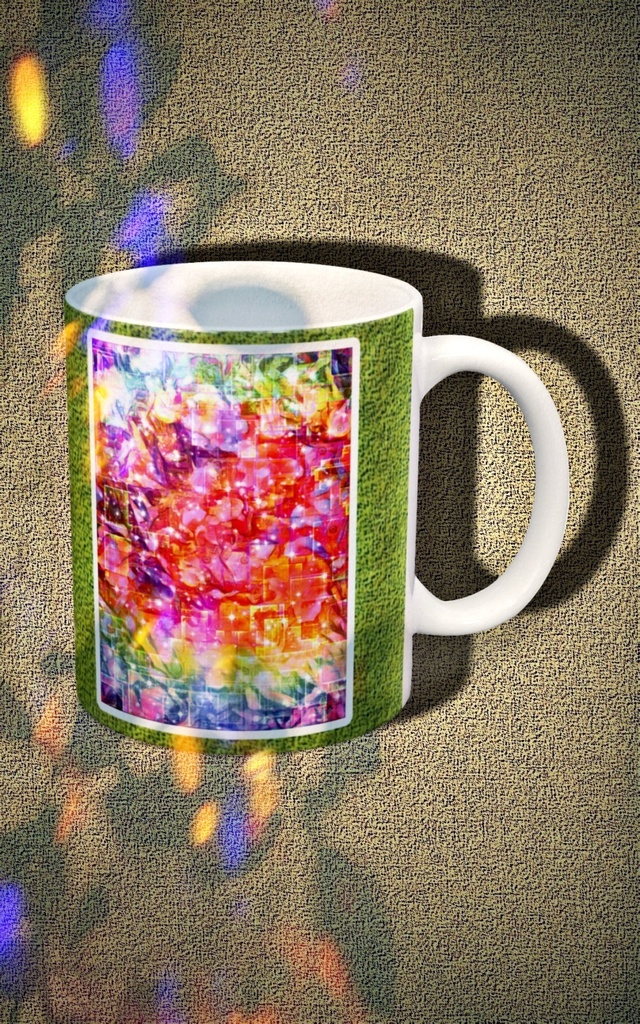 a-1165 宇宙の果て 花星雲 Flower nebula at the end of the universeでマグカップ作りました。 ☆応援企画商品☆