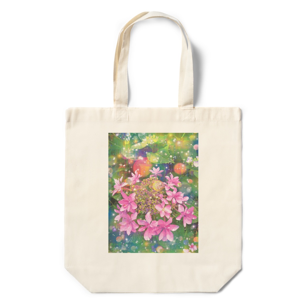 a-1168 雨の日の出逢い Meet on a rainy dayでトートバッグ作りました。 ☆応援企画商品☆