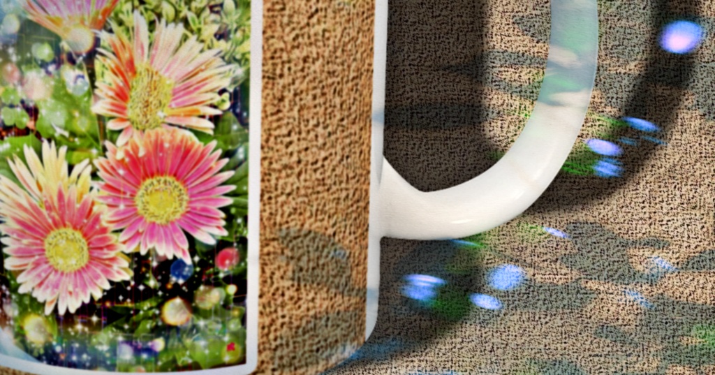 a-1170 日常の小さな幸せ Everyday little happinessでマグカップ作りました。 ☆応援企画商品☆