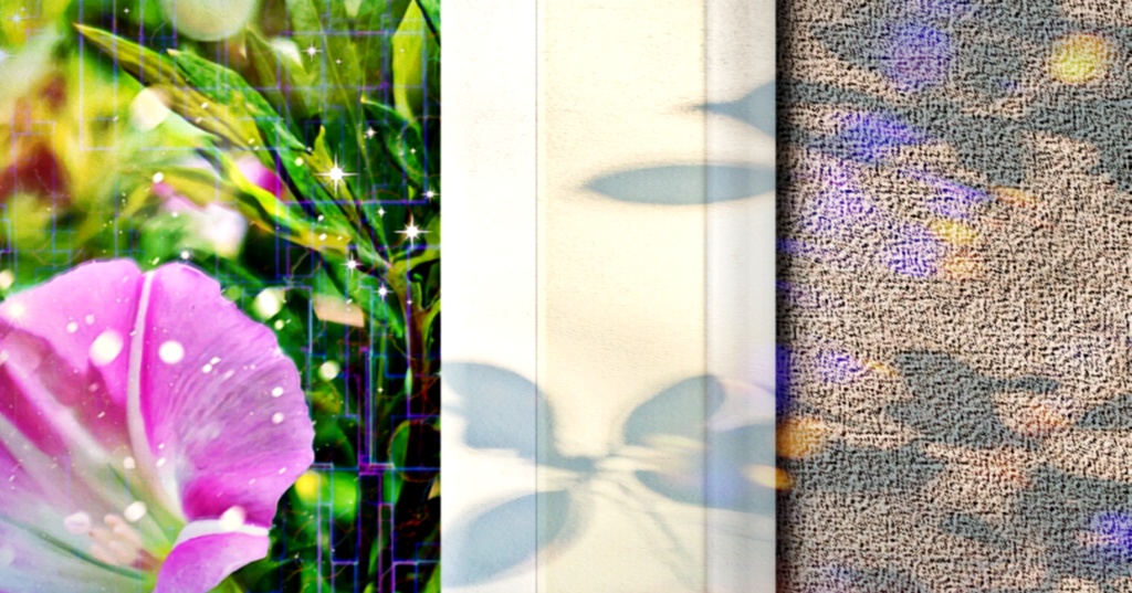 a-1172 溶けた刻に咲く花よ A flower melted dimensionでプリモアート(複製画)作りました。 ☆応援企画商品☆