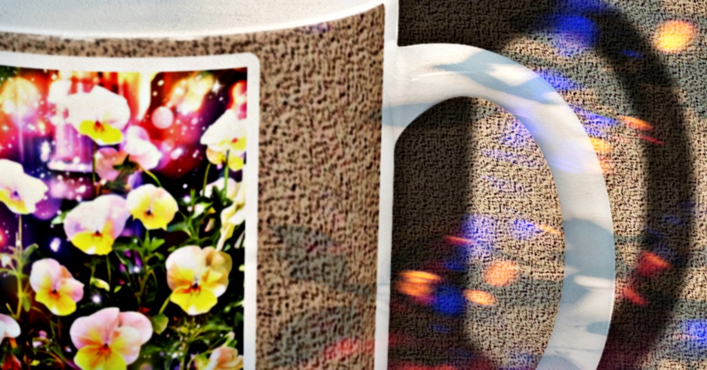 a-1175 刻に埋もれゆく街 A city buried in timeでマグカップ作りました。 ☆応援企画商品☆