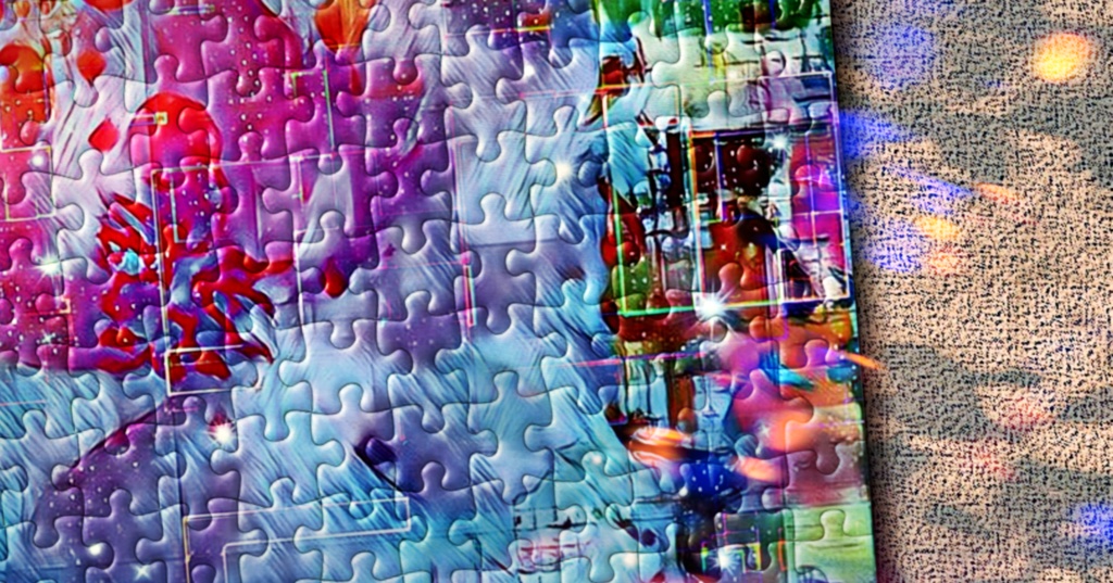 a-1181 朱色の回顧 Vermilion retrospectiveでパズル作りました。 ☆応援企画商品☆