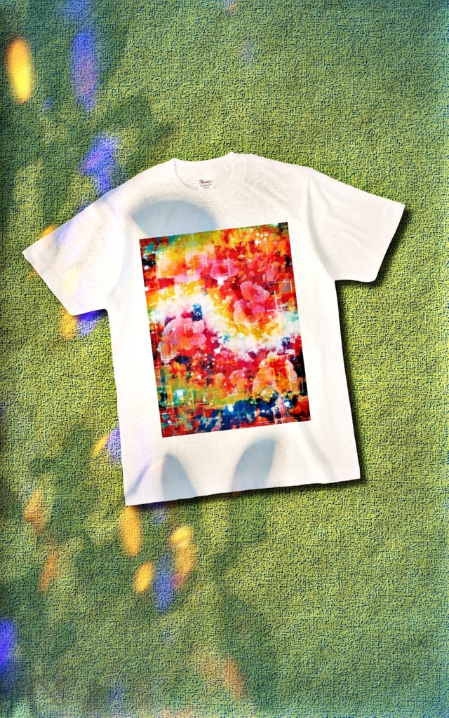 a-1185 花星雲の蛇行 Meandering Flower nebulaTシャツ作りました。 ☆応援企画商品☆