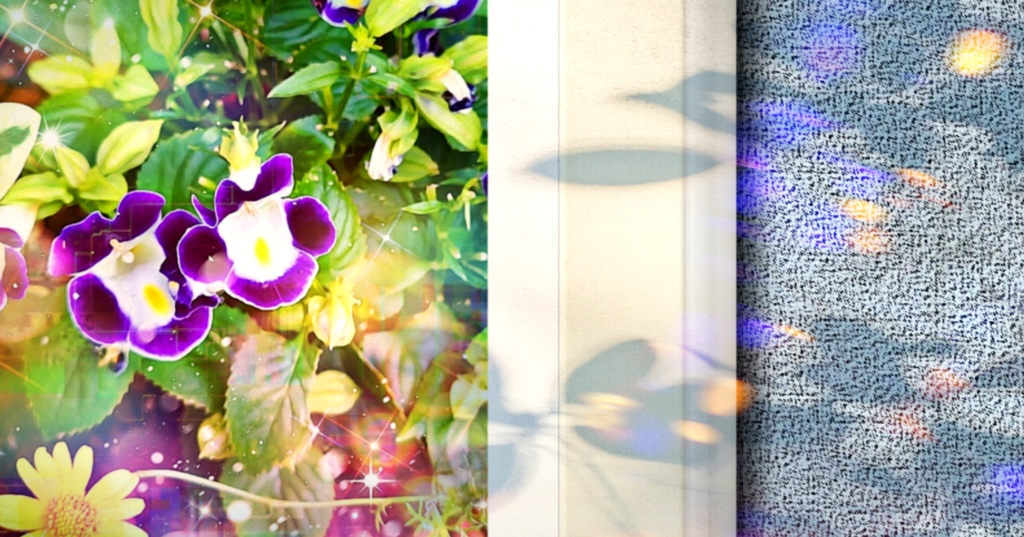 応援企画:a-1348 位相と擦 花饗宴 phase and rub flower feast でプリモアート(複製画) 作りました。