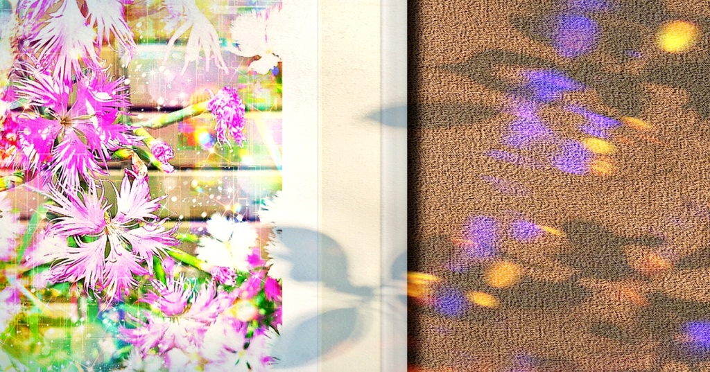 a-1593 ハレーション気味な朝の一瞬 A moment of halation in the morningでプリモアート（複製画）作りました。(⁠^⁠^⁠)/