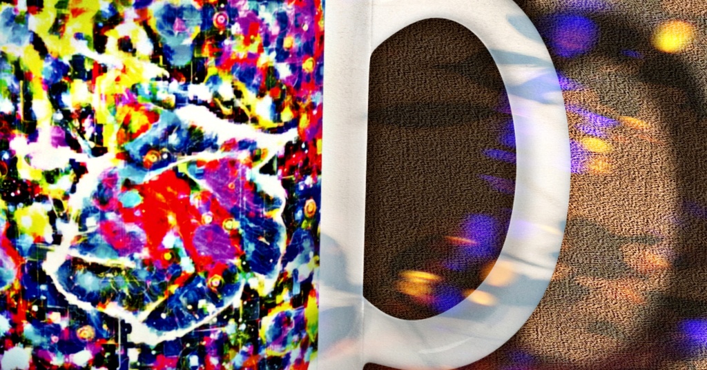 a-1598 宙 光 渾沌  The light and chaos in the spaceでマグカップ作りました。(⁠^⁠^⁠)/