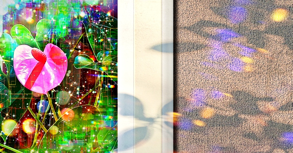 a-1599 熱意という名の花 A flower called enthusiasmでプリモアート(複製画)作りました。(⁠^⁠^⁠)/