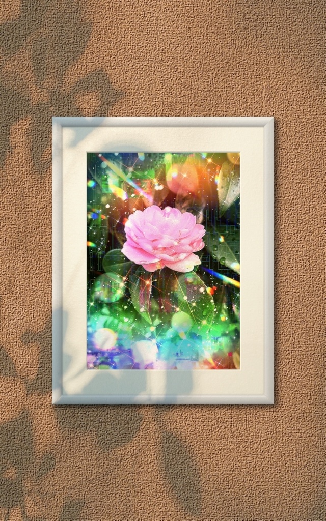 a-1729 光と花 fairyland flowers