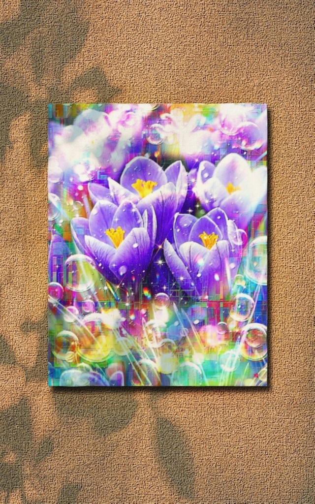 春の息吹 Blessed Bloom キャンバスアート - F6