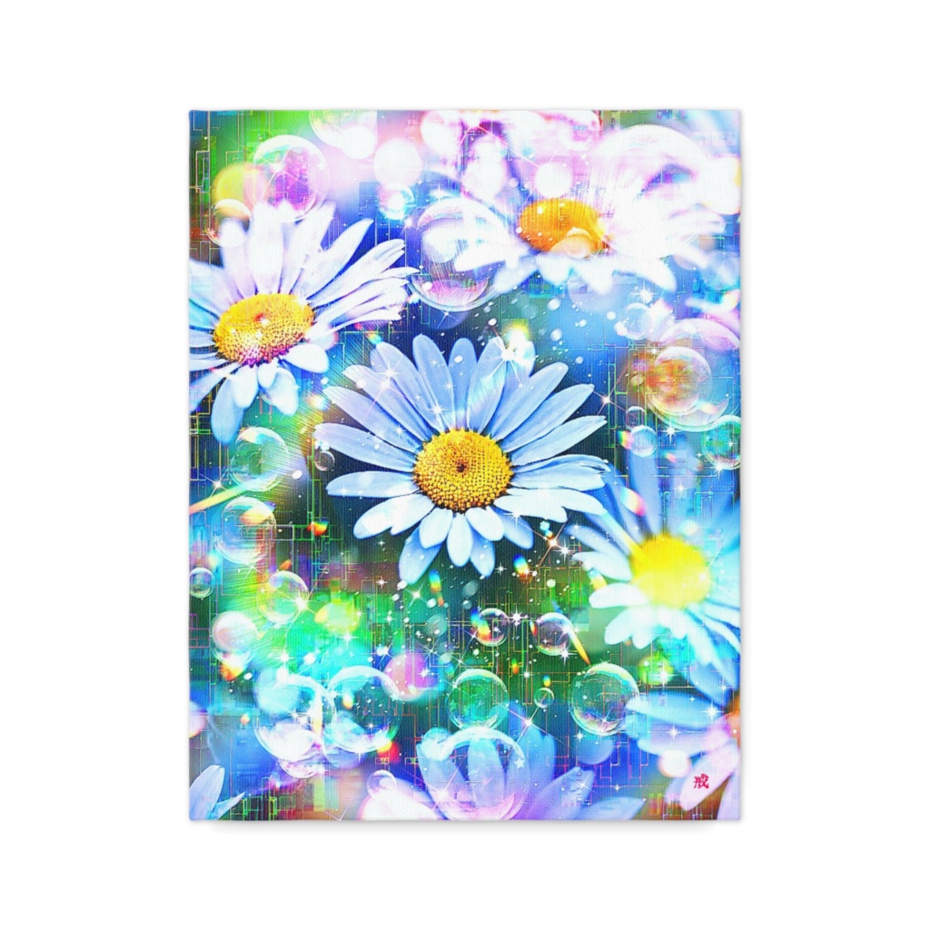 a-2183 虹色の陽だまり Tranquility Found キャンバスアート - F6