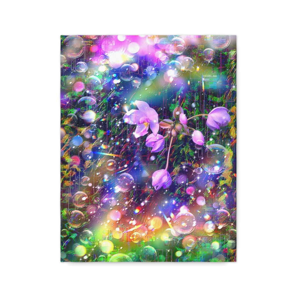 a-2155 郷愁の虹 Memories of Hope キャンバスアート - F6