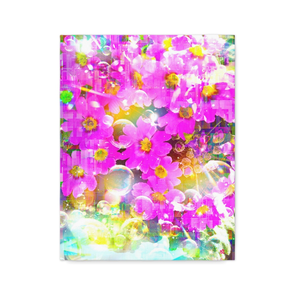a-2147 初春の希望 Heavenly Petals キャンバスアート - F6