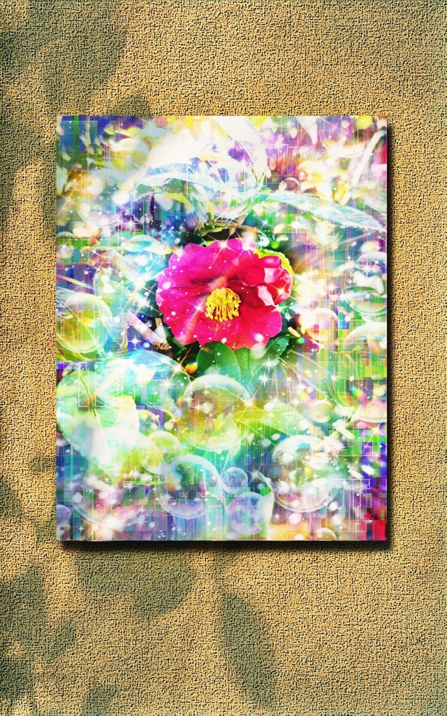 a-2144 冬の光芒 Light of Faith キャンバスアート - F6