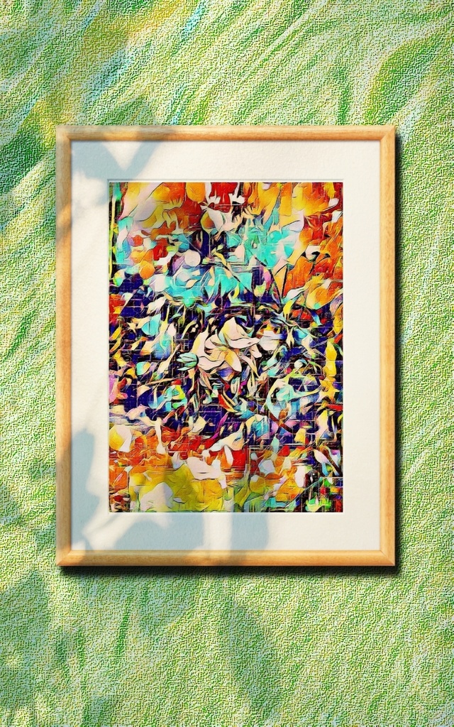 a-1800 静寂 Quiet place 複製画(プリモアート)