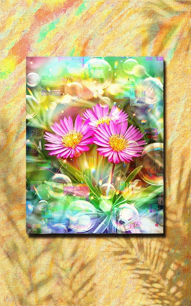 a-2261 無垢なる朝の光 Morning Grace キャンバスアート - F6