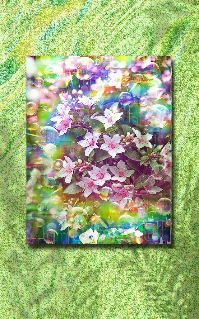 a-2264 初夏の調べ Early Summer's Melody キャンバスアート - F6