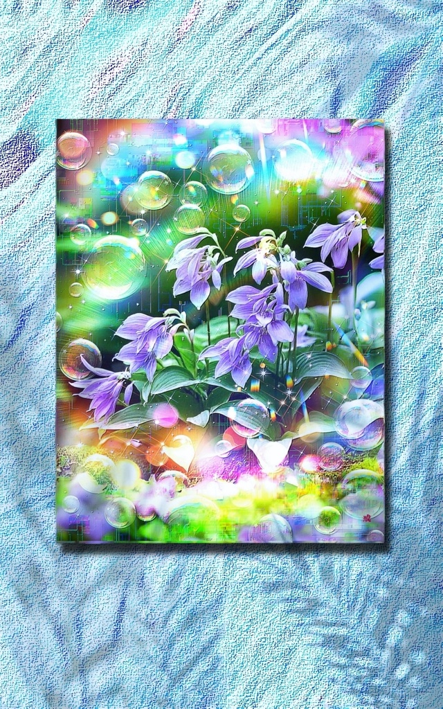 a-2265 初夏の静寂 Celestial Stillness キャンバスアート - F6