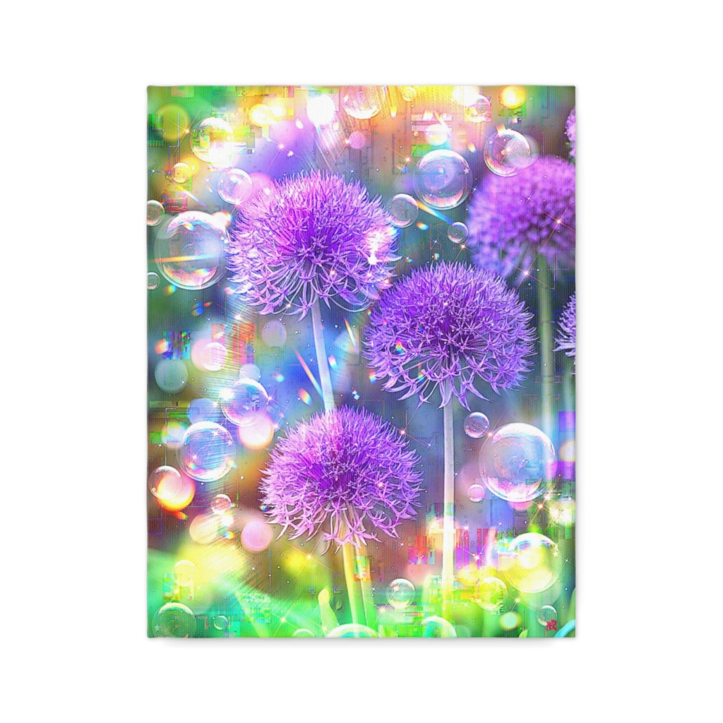 a-2272 夏霞の紫光 Balmy Embrace of Summer キャンバスアート - F6