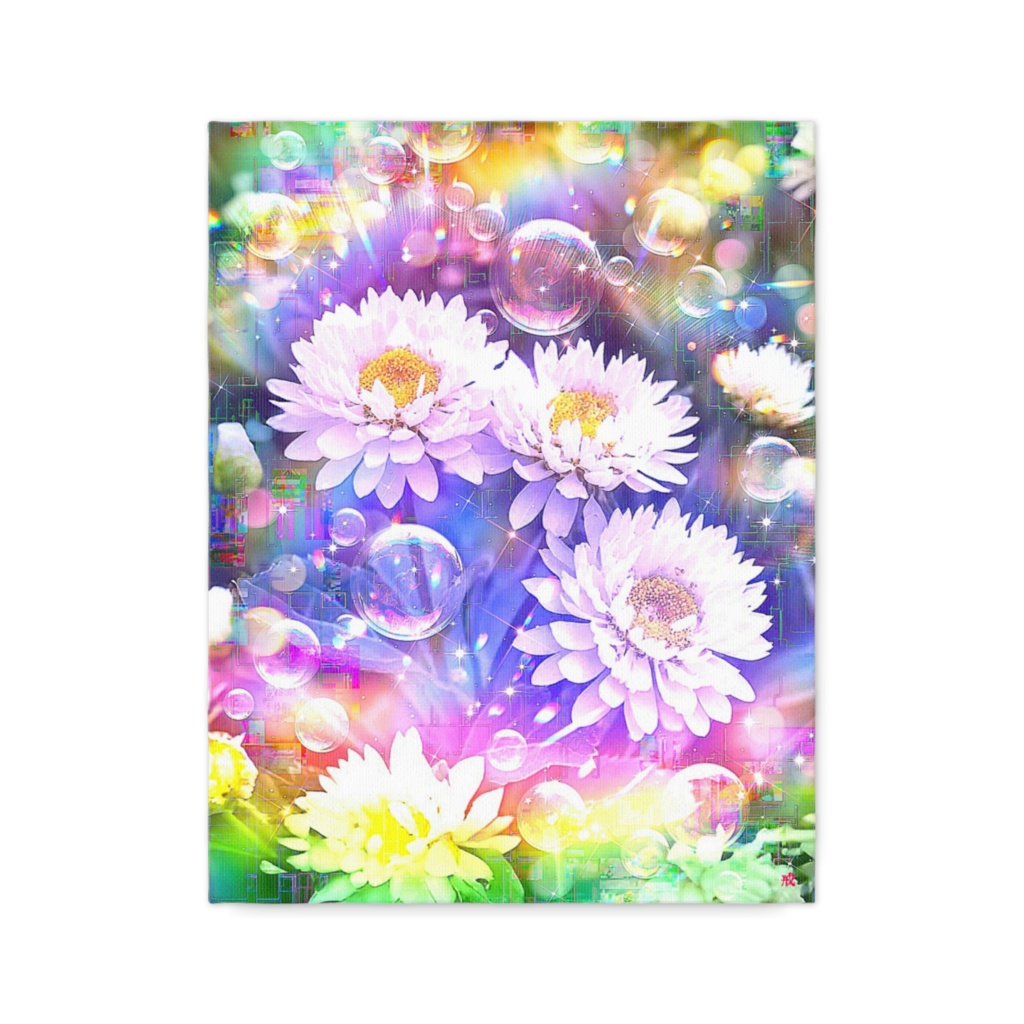 a-2273 夏の光華 Eternal Blooms of the Soul キャンバスアート - F6