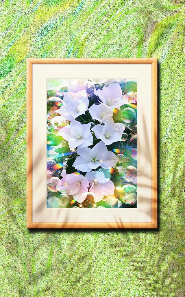 a-2275 清澄なる時 Pure Tranquility in Bloom 複製画(プリモアート)