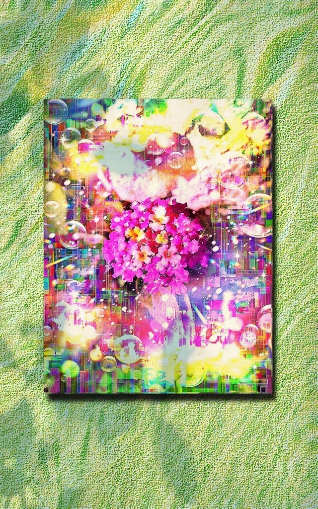 a-2085 秋の陽の幸福 Anticipation of Love キャンバスアート - F6