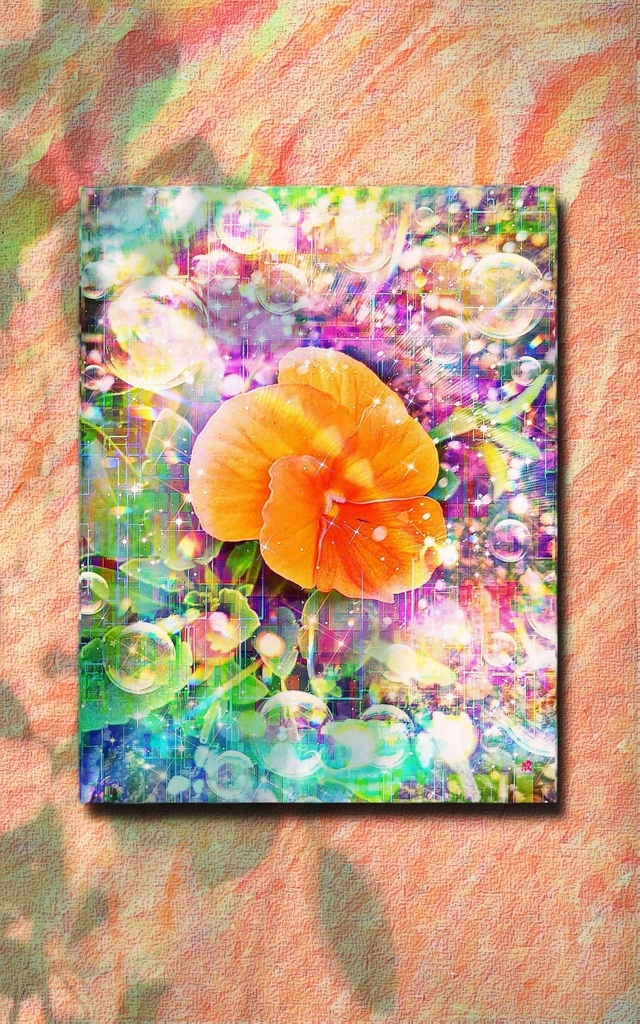 a-2084 秋の陽の贈り物 A Gift of Grace キャンバスアート - F6