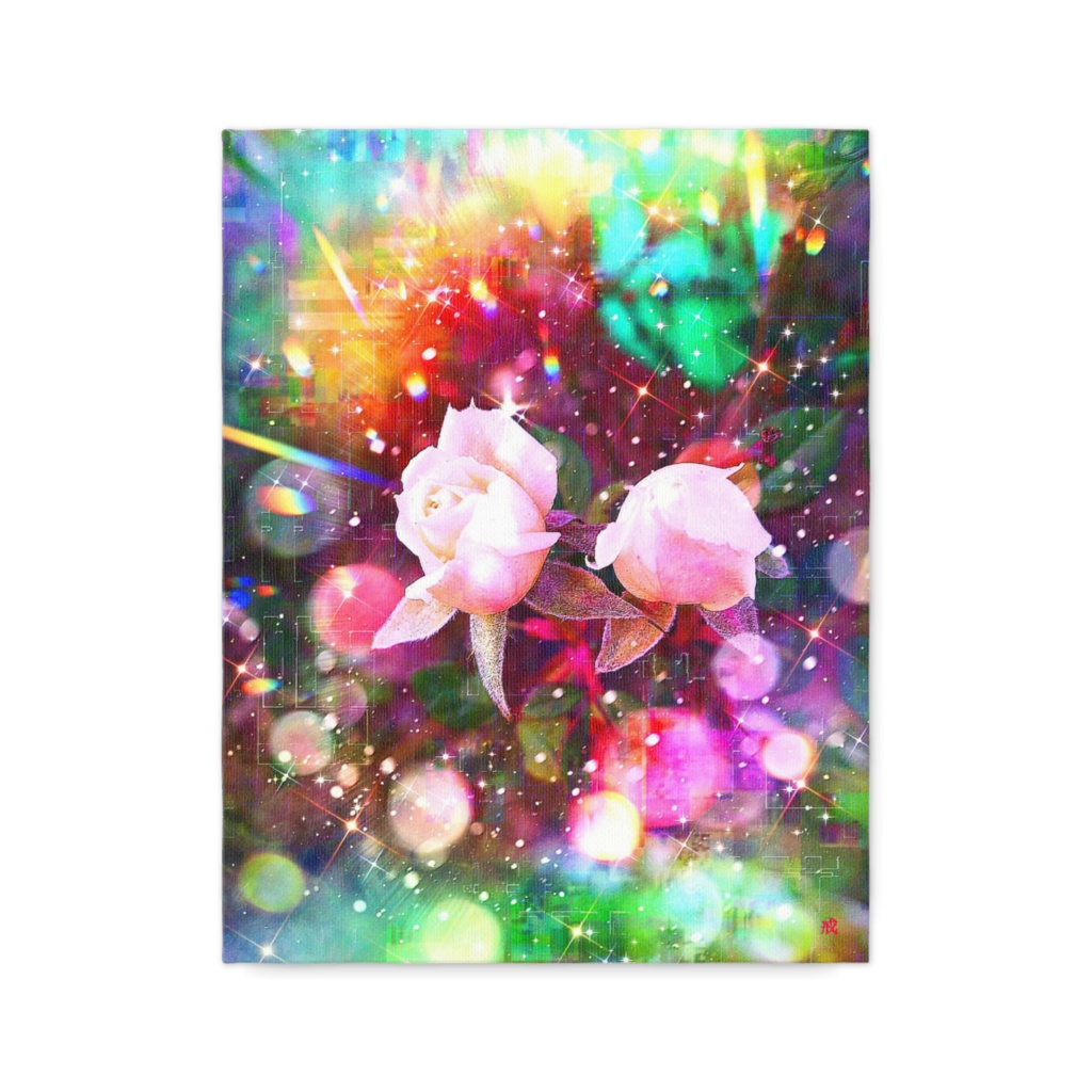 a-1817 バラの記憶 The Rose of memorandum キャンバス - F6