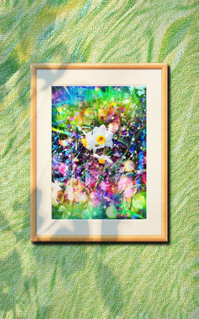 a-1820 雪解け 光る季節 Love Spring 複製画(プリモアート)