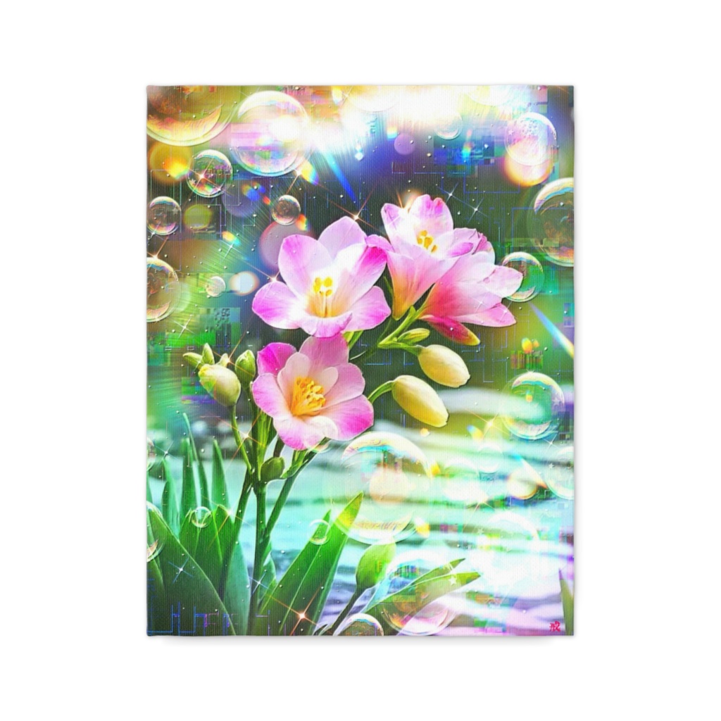 a-2286 光輝く朝の調べ Divine Morning Embrace キャンバスアート - F6