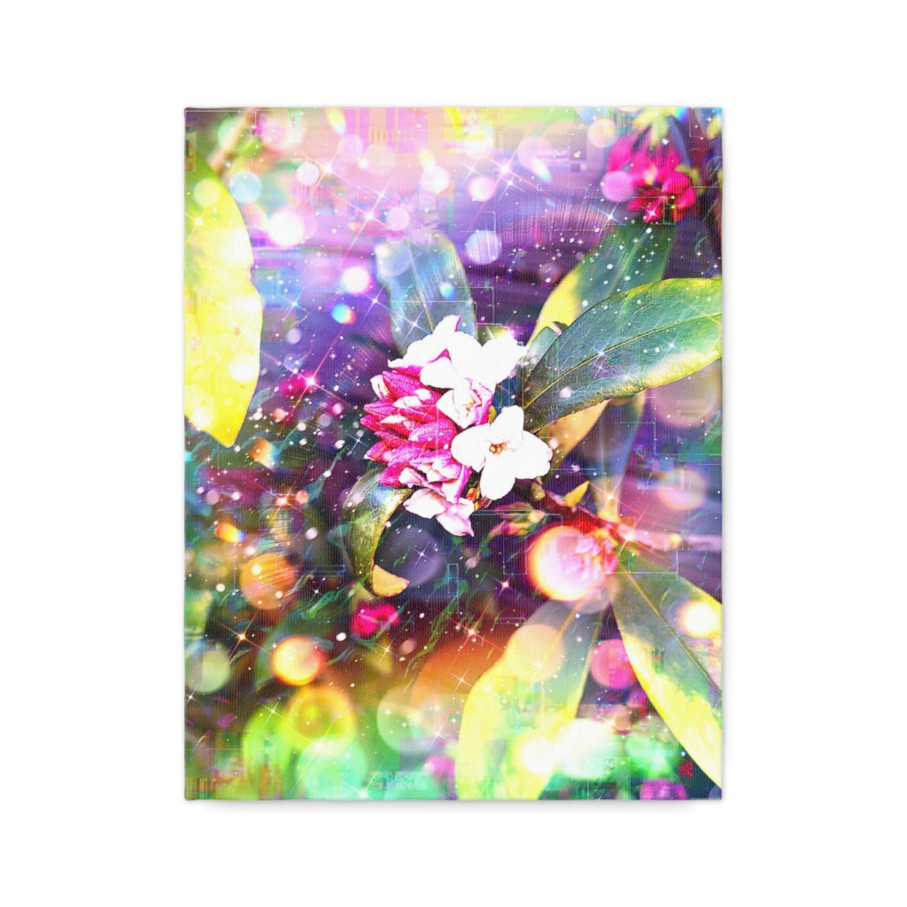 a-1827 春芽吹く香り Spring perfume キャンバスアート - F6