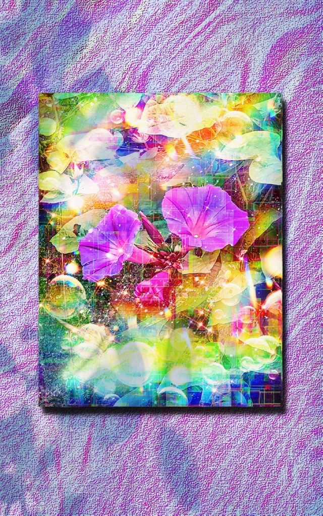 a-2057 遅咲きの朝 The Resurgence of Seasons キャンバス - F6