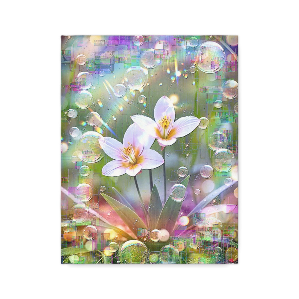 a-2298 穏やかな希望の光彩 Tranquil Glow of Hope キャンバスアート - F6