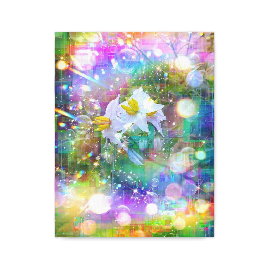 a-2036 放課後の花 Nostalgic moment キャンバスアート - F6