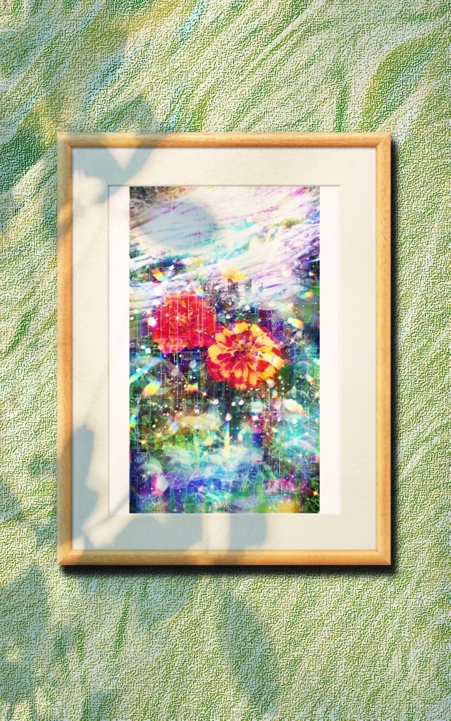 a-2035 秋の朝 ハレーション The morning halation 複製画(プリモアート)