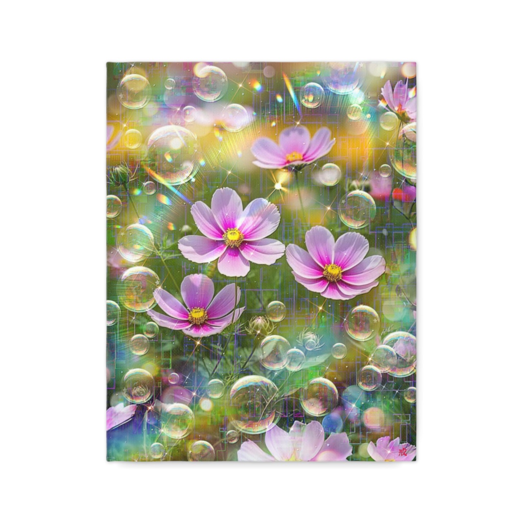 a-2305 和風駘蕩 Peaceful Petals キャンバスアート - F6