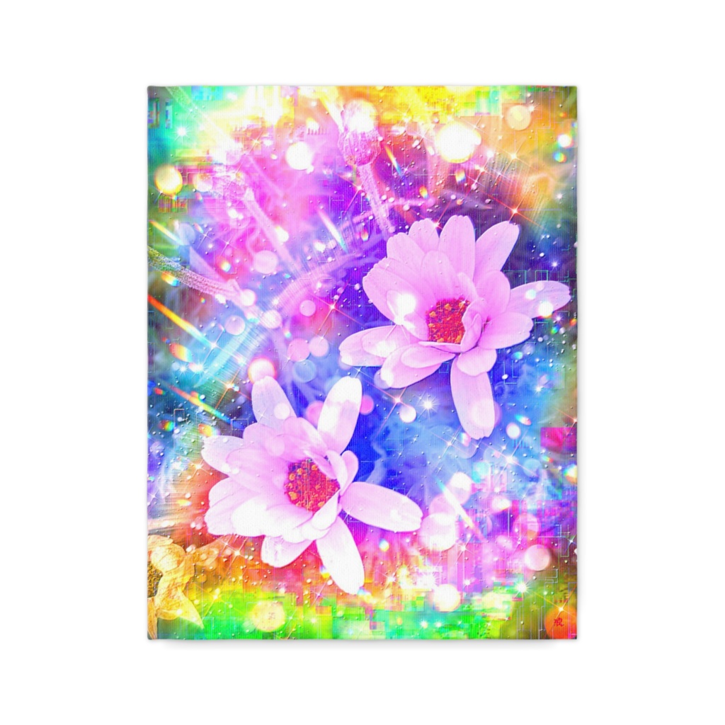 a-2016 切取った光 Glow light キャンバスアート - F6