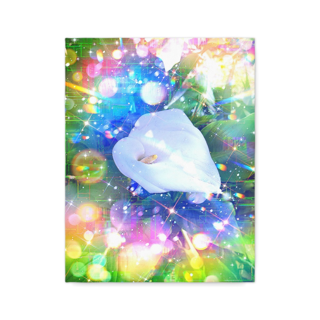 a-2010 光の白 Ethereal Moonlight キャンバスアート - F6