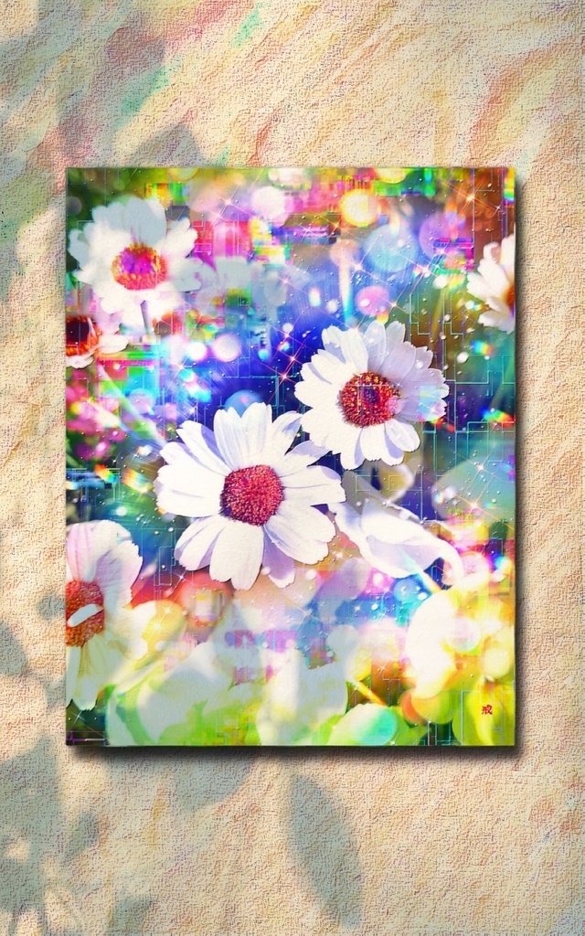 a-2004 光る朝の憂鬱 Melancholic Summer Morning キャンバスアート - F6