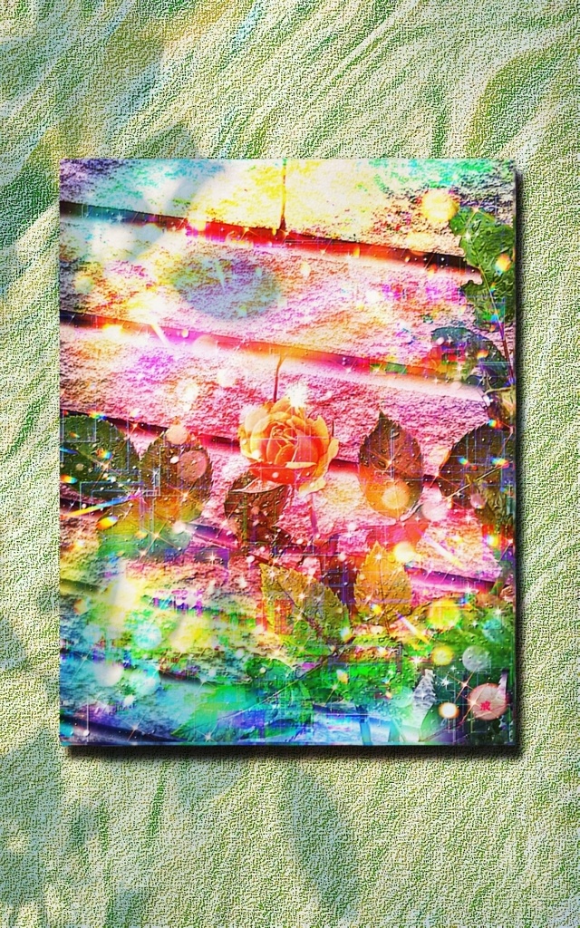 a-1985 深層心理 Deep mind キャンバスアート - F6