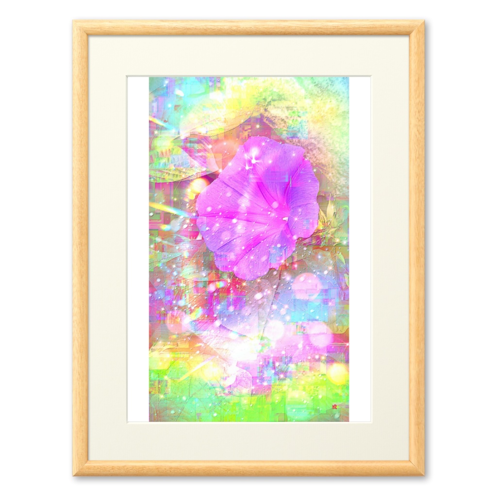 a-1983 朝の煌めき Morning glory 複製画(プリモアート)