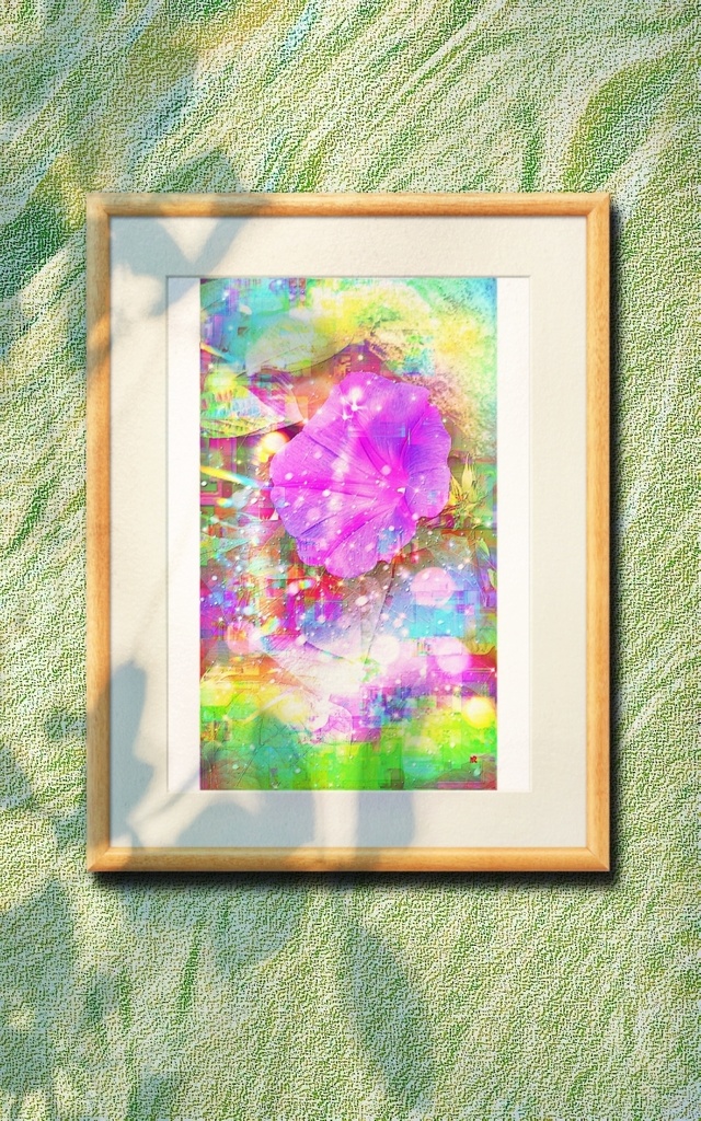 a-1983 朝の煌めき Morning glory 複製画(プリモアート)