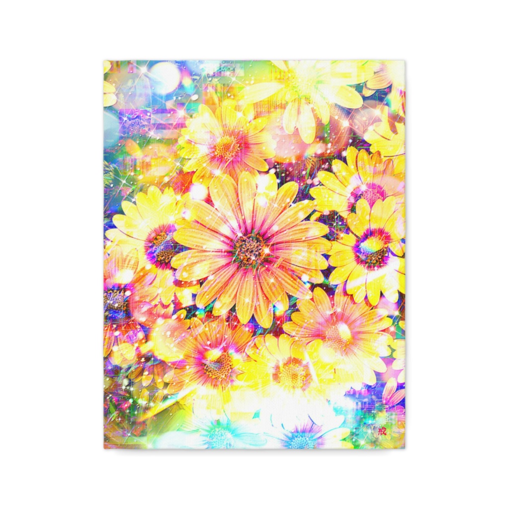 a-1871 陽だまりの庭 Heavens Garden キャンバスアート - F6