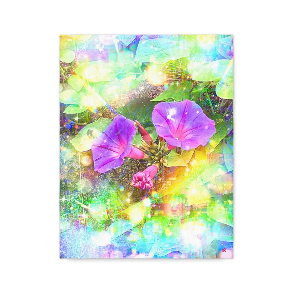 a-1949 優しく包む光と花 Season of moment キャンバスアート - F6