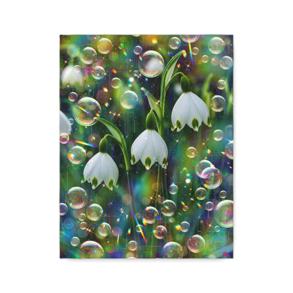 a-2363 春光の祝福 A Blessing of Spring キャンバスアート - F6