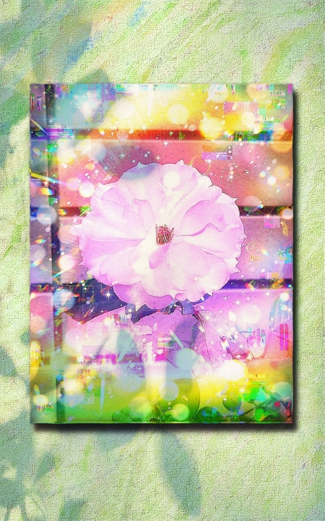 a-1919 バラ色の幻影 Rose-Colored Illusions キャンバスアート - F6