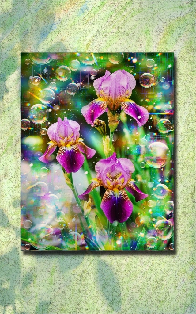 a-2402 春光の精 Kindred Spirits Flourish キャンバスアート - F6