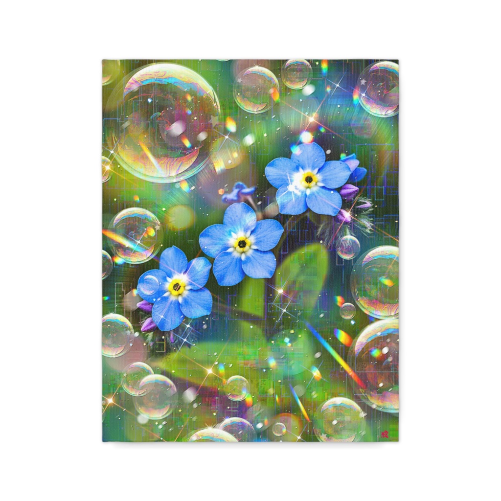 a-2407 幸福の波紋 Blissful Radiance キャンバスアート - F6