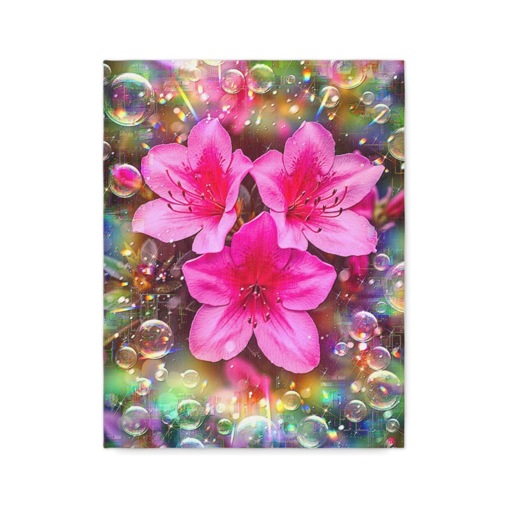 a-2421 爛漫なる萌黄の祈り Cherished Bloom Wishes キャンバス - F6