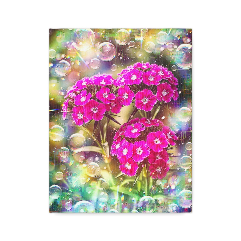 a-2432 虹光の庭 Tender Hues of Hope キャンバスアート - F6